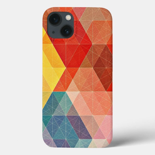 Polygon Abstract Case-Mate iPhone Case (Back)