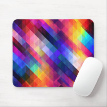 Polygon abstract colorful pattern