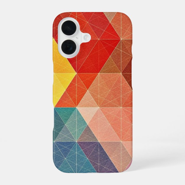 Polygon Abstract Iphone Case (Back)