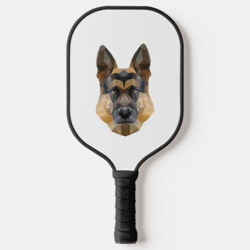 Polygon Alsatian Dogfather Dog Mom German Pickleball Paddle