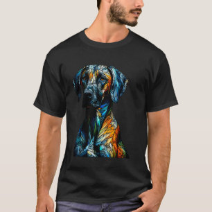 Polygon Art Rhodesian Ridgeback Ridgebacks T-Shirt