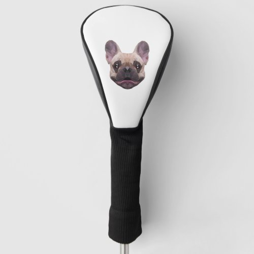 Polygon Bulldog Frances Dogfather Dog Mom French Golf Head Cover