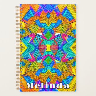Unleash your creativity with our Polygons & Custom Name Planner. Personalize your schedule and enhance your planning with distinctive geometric designs.
