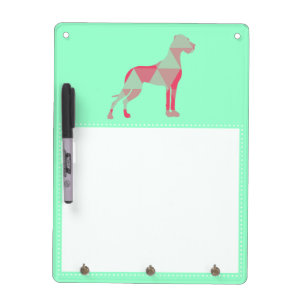 Polygon Great Dane Pink Dry-Erase Board