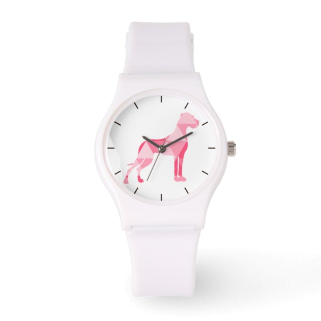 Polygon Great Dane Pink Watch (Front)