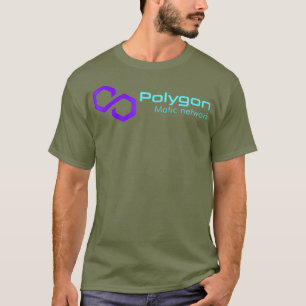 POLYGON MATIC Crypto Decentralized Finance Token T-Shirt