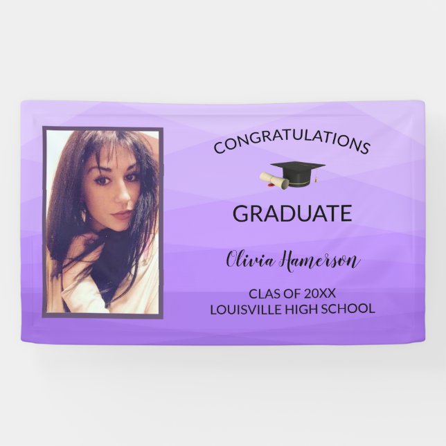 Polygonal And Photos Banner (Horizontal)