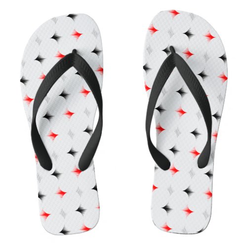 Polygonal Colorful  Flip Flops