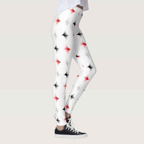 Polygonal Colorful  Leggings