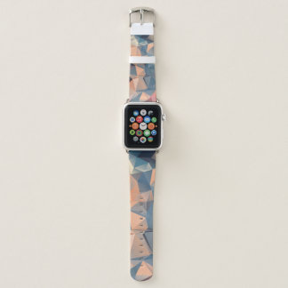 Polygonal Mosaic: Creative Geometrical Elegance. Apple Watch Band