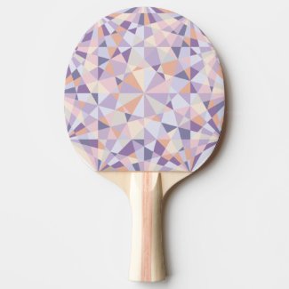 polygonal pattern like a cut of jewelry - ping pong paddle