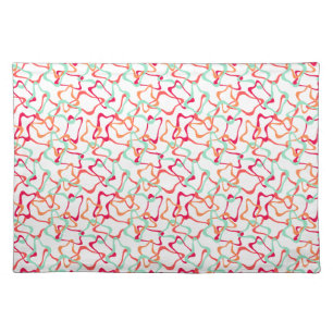 Polygons cloth placemat