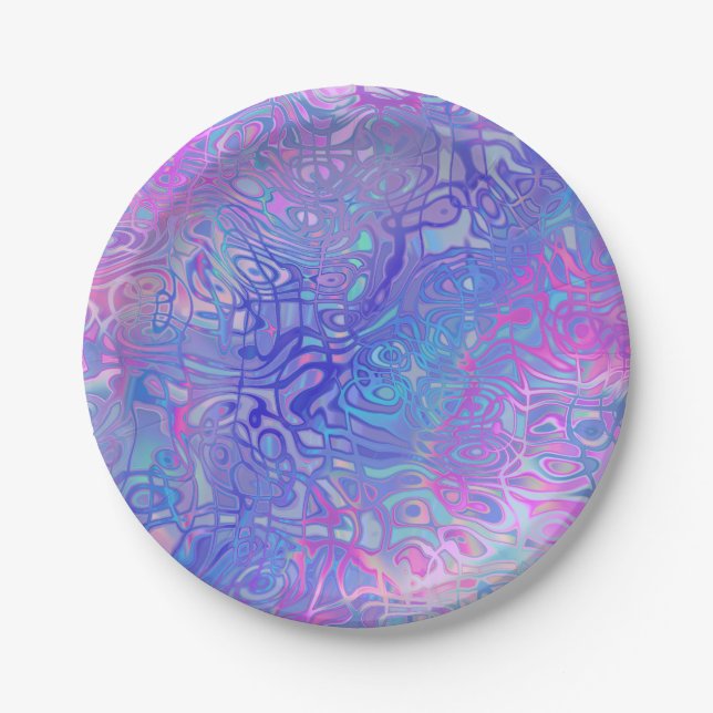 polyharmonic synesthesia : paper plates (Front)