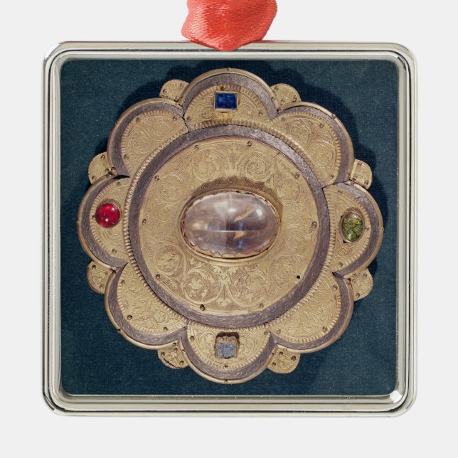 Polylobed reliquary, 13th century metal ornament (Front)