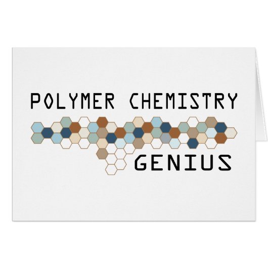 Polymer Chemistry Genius Cards (Front Horizontal)