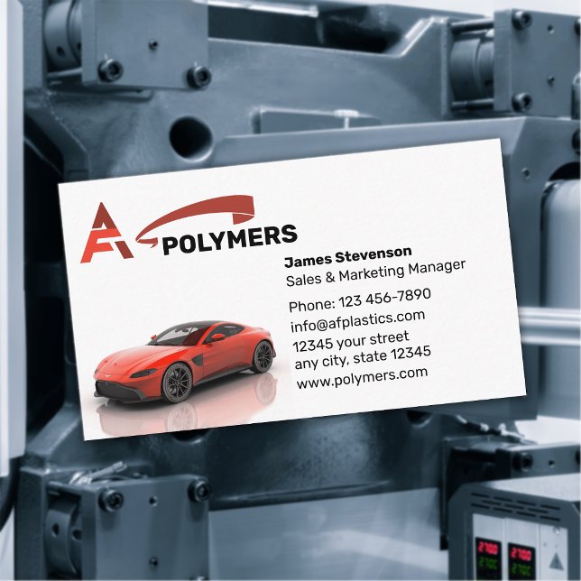 Polymer Company Business Card (Creator Uploaded)