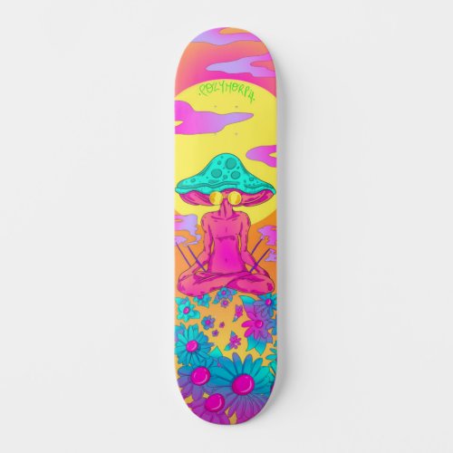 Polymorph Hippie Mushroom Skateboard