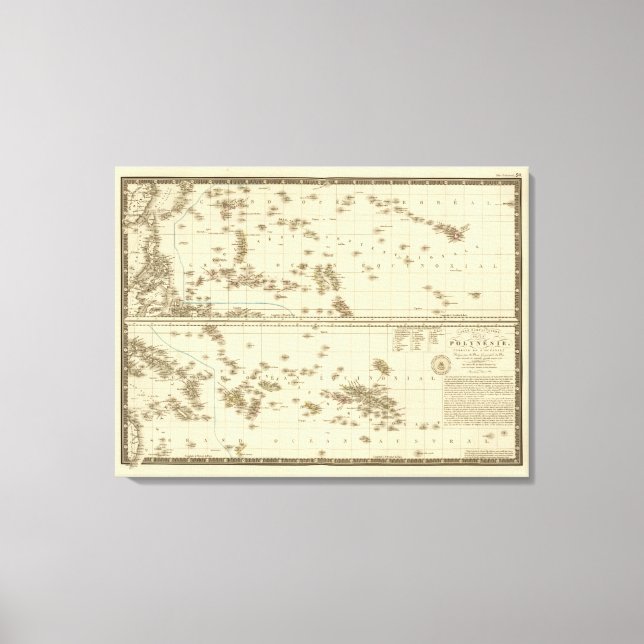 Polynesia 2 canvas print (Front)