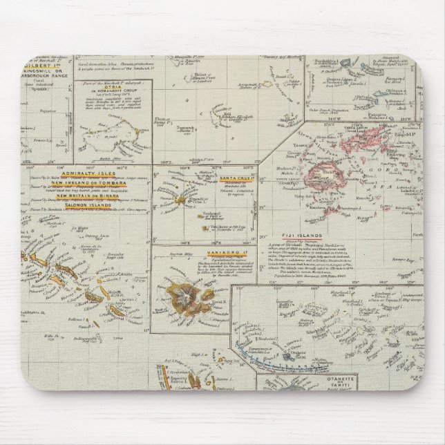 Polynesia, Islands of the Pacific Mouse Pad (Front)