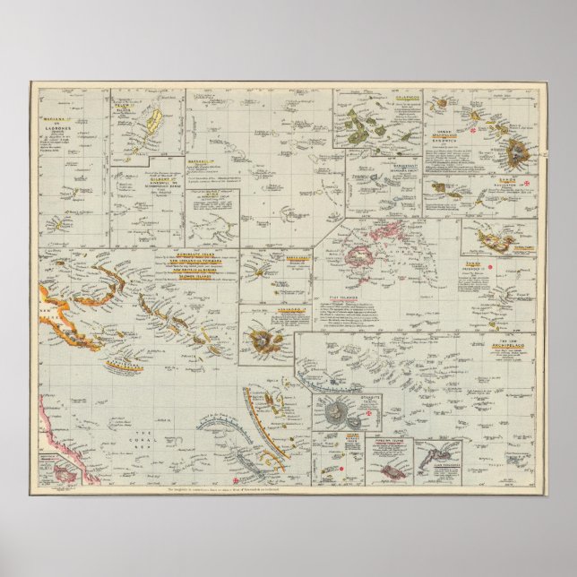 Polynesia, Islands of the Pacific Poster (Front)