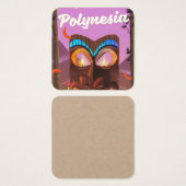 Polynesia Tiki mask (Front & Back)