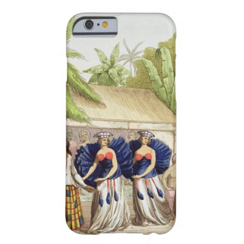 Polynesian Dancing Girls engraved by A Bernati  Barely There iPhone 6 Case