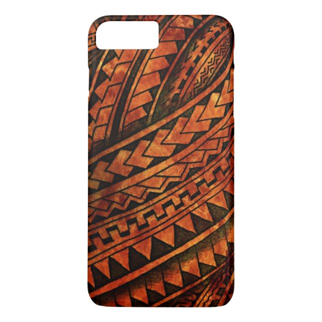 Polynesian Design Case-Mate iPhone Case (Back)
