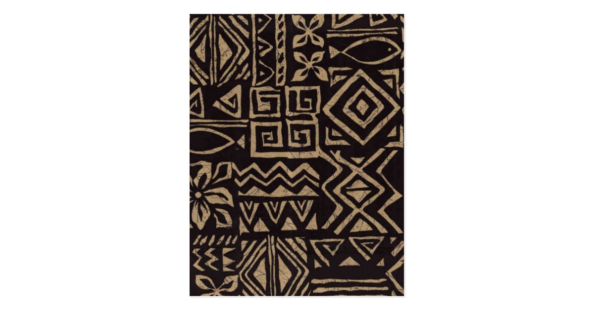 Polynesian Design Postcard | Zazzle.com