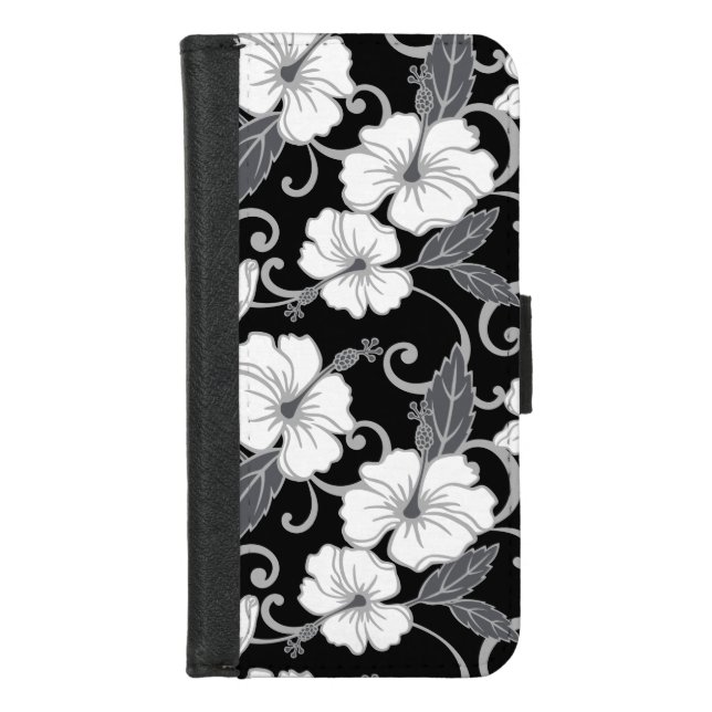 POLYNESIAN DREAM (BLACK) iPhone WALLET CASE (Front)