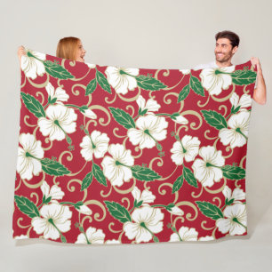 POLYNESIAN DREAM (CHRISTMAS) FLEECE BLANKET