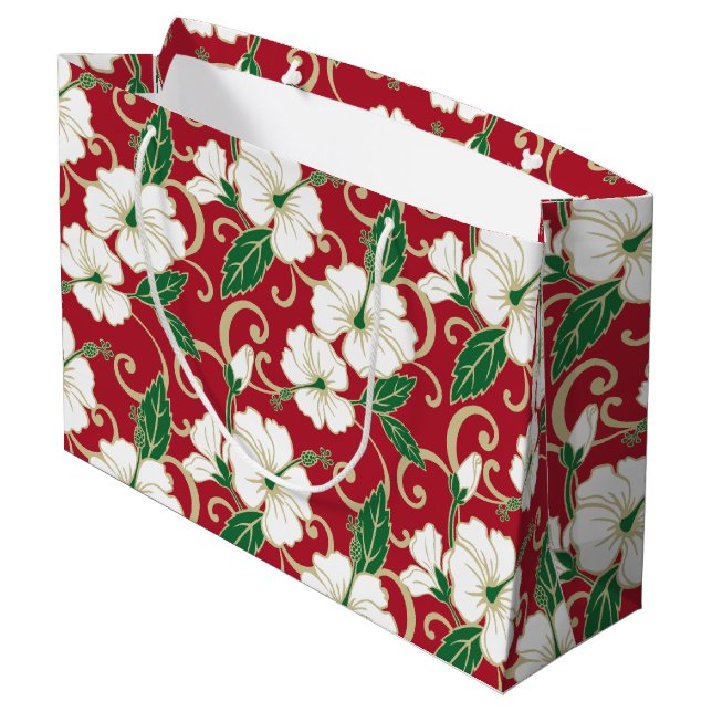 POLYNESIAN DREAM (CHRISTMAS) Gift Bag (Back Angled)