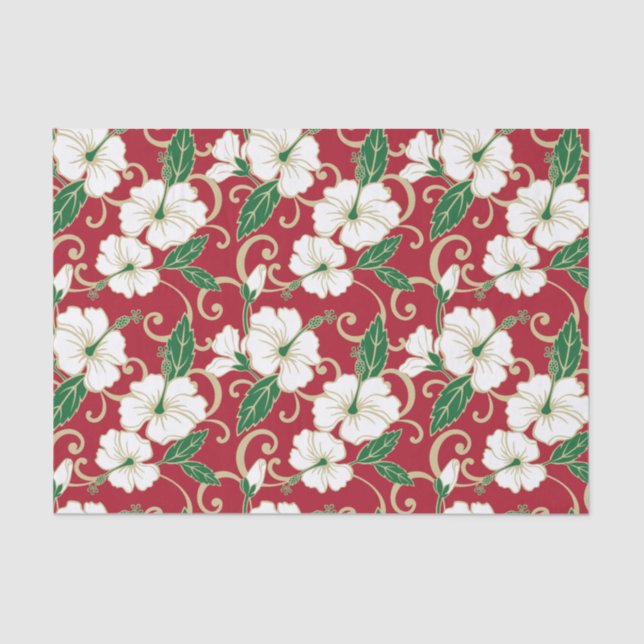 POLYNESIAN DREAM (CHRISTMAS) TISSUE PAPER (Front)