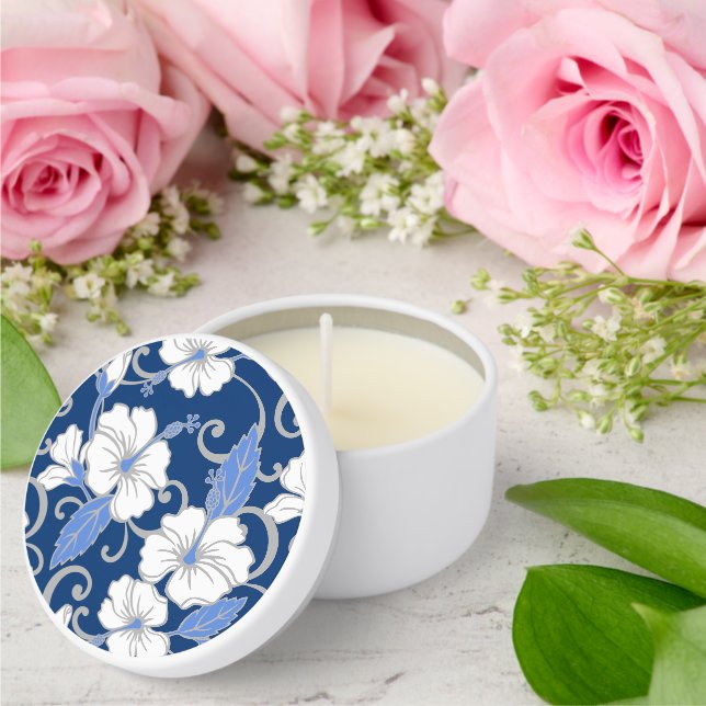 POLYNESIAN DREAM IN BLUE MINI CANDLE FAVORS (Insitu (Wedding))