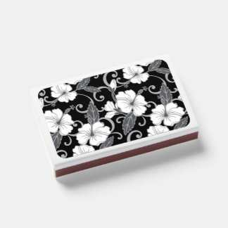 POLYNESIAN DREAM PATTERN IN BLACK MATCHBOXES