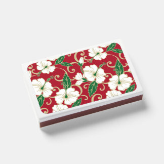 POLYNESIAN DREAM PATTERN IN CHRISTMAS MATCHBOXES