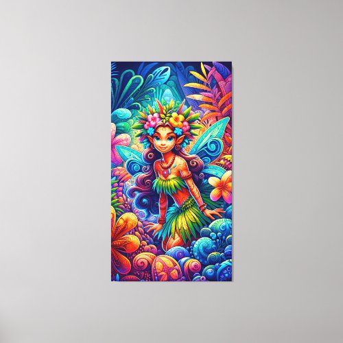 Polynesian Fairy Canvas Print
