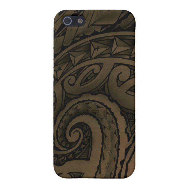Polynesian Iphone Case Case For iPhone SE/5/5s (Back)