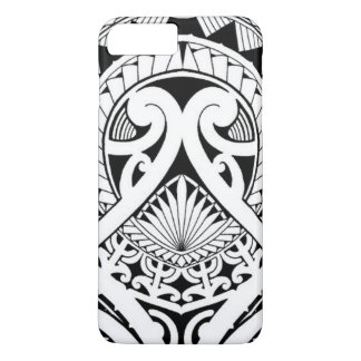 Polynesian / Maori tribal tattoo design iPhone 8 Plus/7 Plus Case