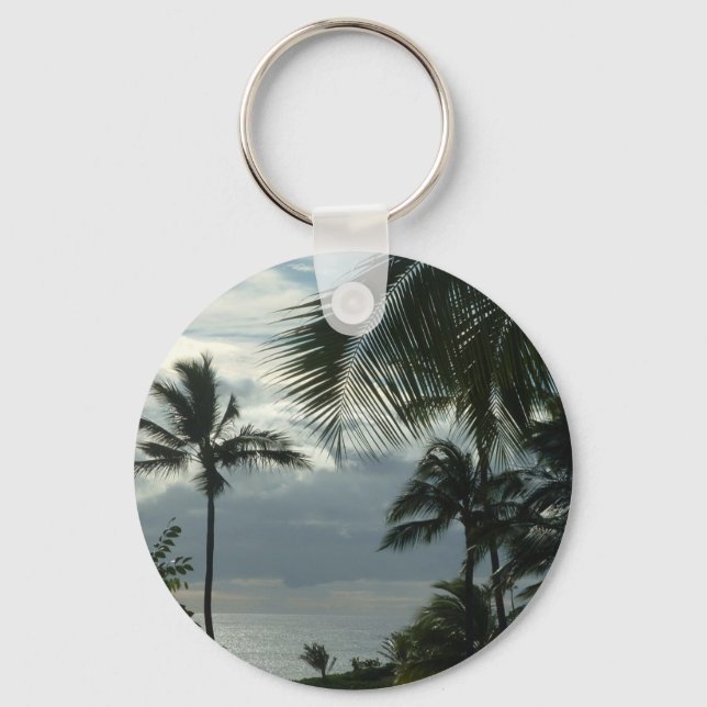 Polynesian Sunset Keychain (Front)