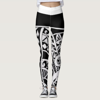 Polynesian Tribal Leggings