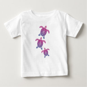 Polynesian Turtle Baby T-Shirt