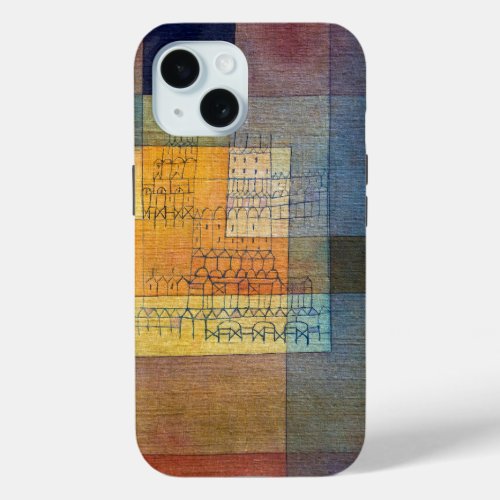 Polyphonic Architecture  Paul Klee  iPhone 15 Case