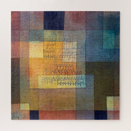 Polyphonic Architecture  Paul Klee  Jigsaw Puzzle