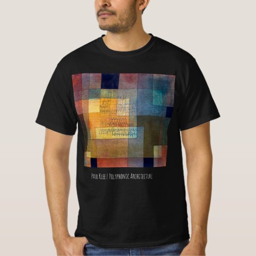Polyphonic Architecture  Paul Klee  T_Shirt