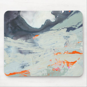 Polyphonic Sea - Beige Mouse Pad