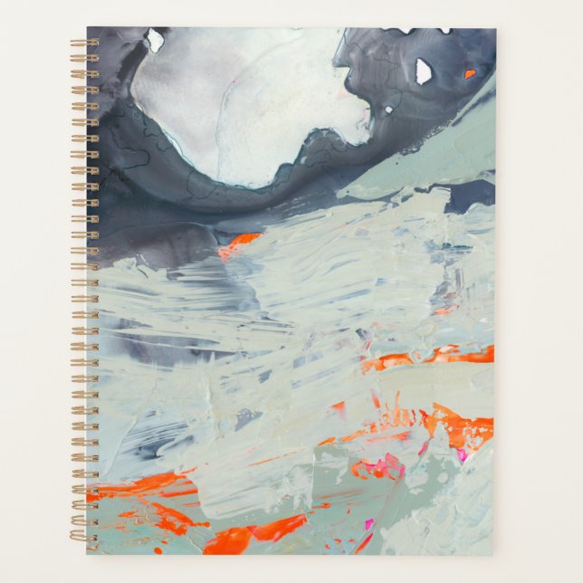 Polyphonic Sea - Beige Planner (Front)