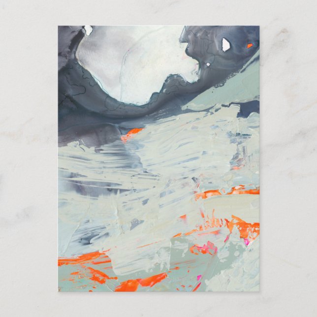 Polyphonic Sea - Beige Postcard (Front)