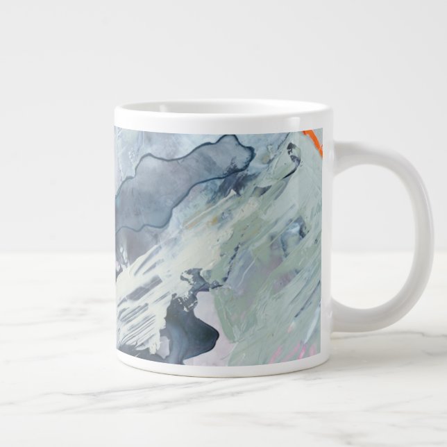 Polyphonic Sea - Blue Giant Coffee Mug (Right)