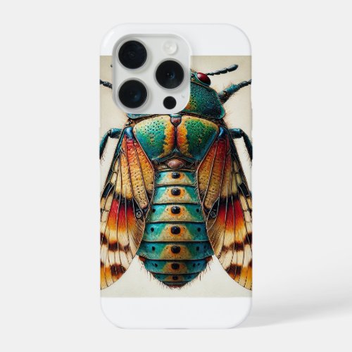 Polyrhaphis Insect in Watercolor and Ink 250624IRE iPhone 15 Pro Case
