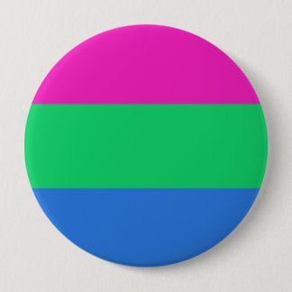 Polysexual Pride Flag Button
